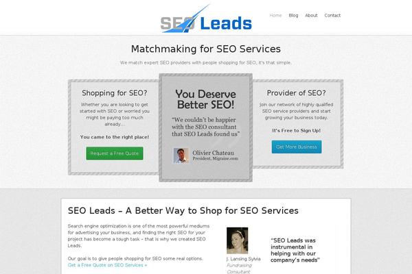 Thesis 1.8.5 theme site design template sample