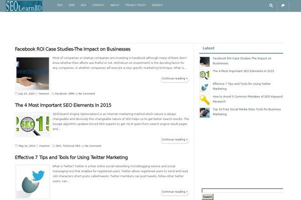 ReFresh theme site design template sample