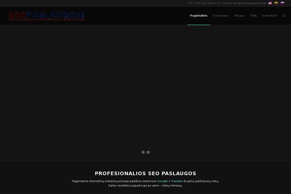 seopaslaugos.com site used Enfold