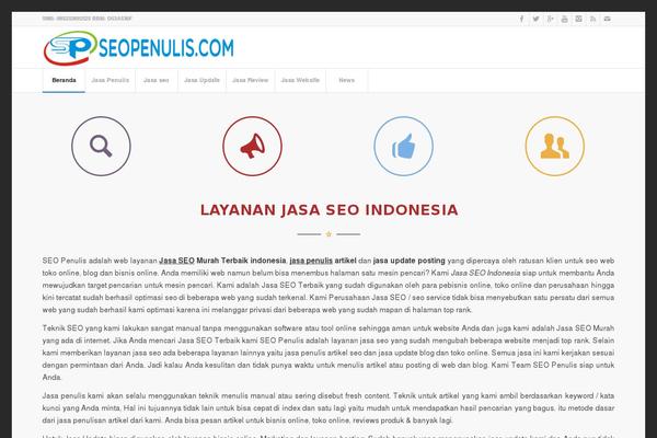Enfold theme site design template sample