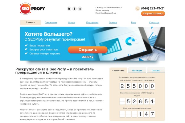 seoprofy.ua site used Seoprofy_ua