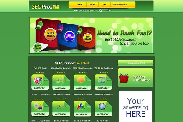 seoproz.net site used Seomall_reseller