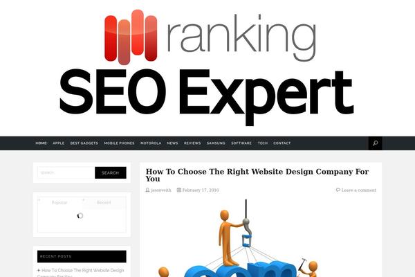 Twenty Fifteen theme site design template sample