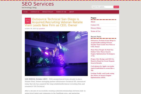 seoservices.info site used Luscious