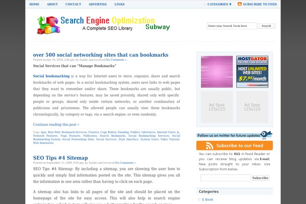 seosubway.com site used WP Soul