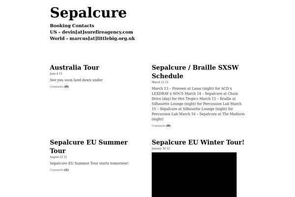 sepalcure.com site used Ub_swiss