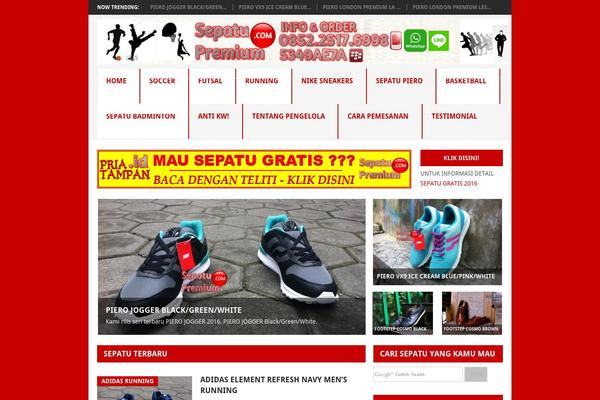 Point theme site design template sample