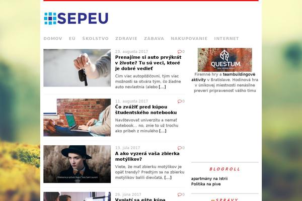 sepeu.sk site used MH Purity lite