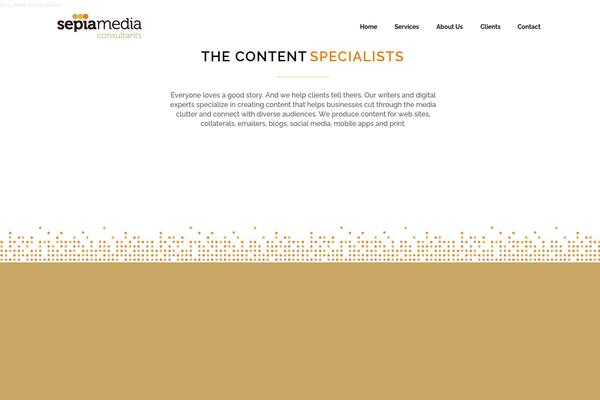 sepia-media.com site used Cubic-child