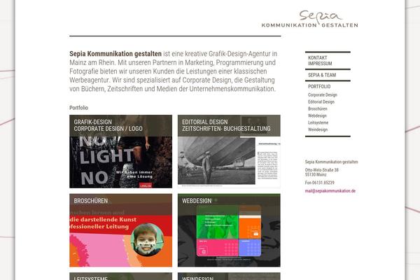 Twenty Fourteen theme site design template sample