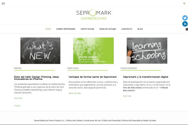 sepromark.es site used Vogue