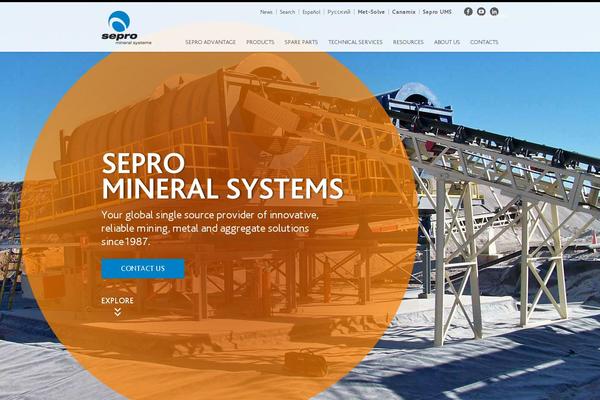 seprosystems.com site used Sepro