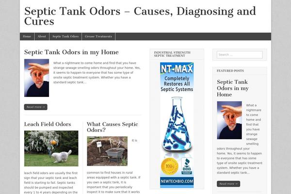 Magazine Basic theme site design template sample