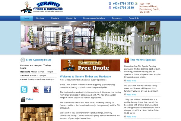 serano theme websites examples