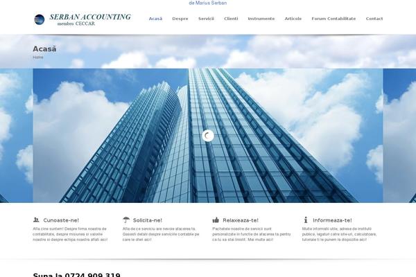 corp theme site design template sample