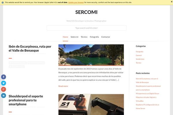 sercomi.com site used Smally_premium_theme