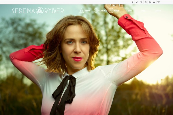 Site using Alpine PhotoTile for Instagram plugin
