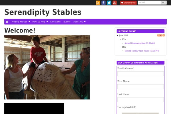 serendipitystables.org site used Largo