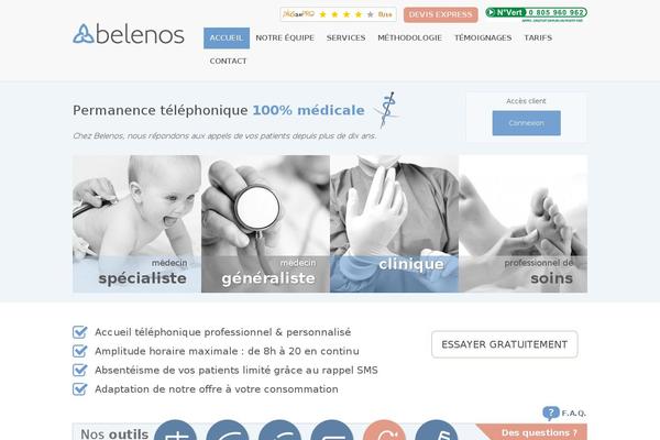 serenite-belenos.fr site used Belenos