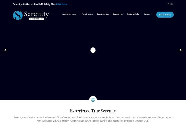 BeTheme Child theme site design template sample