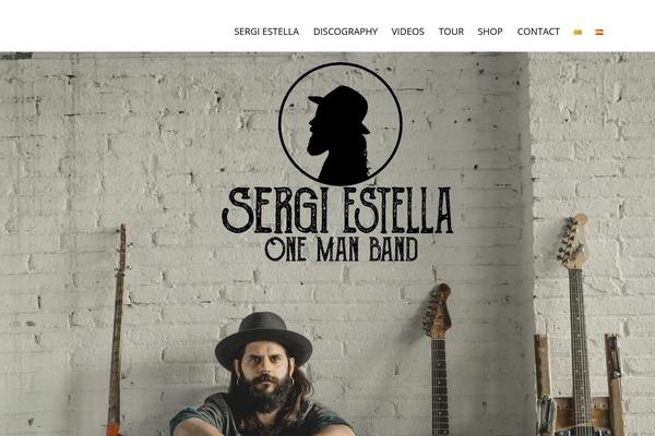 sergiestella.com site used Adriatic-theme