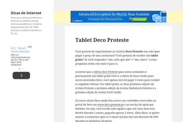 Site using Easy FancyBox plugin