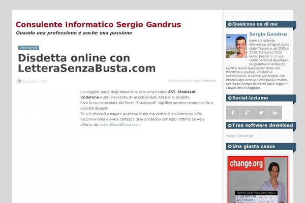 sergiogandrus.it site used Smartadaptpro