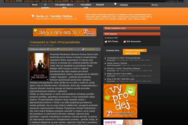 serie.cz site used Premium-orange