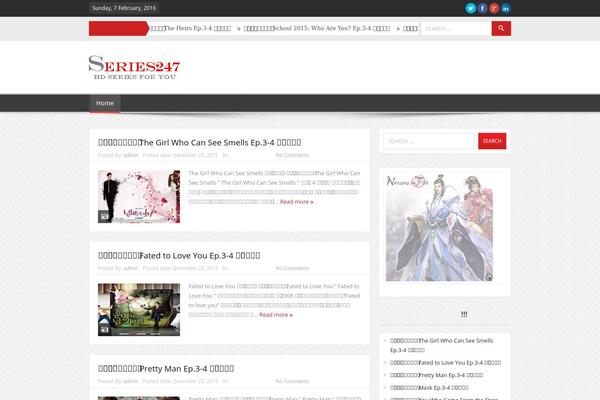 Effectivenews theme site design template sample