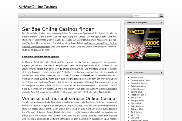 serioese-online-casinos.com site used Iblog2