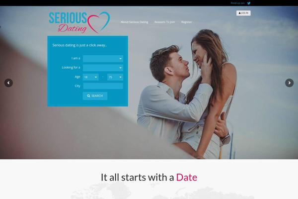 Sweetdate theme site design template sample