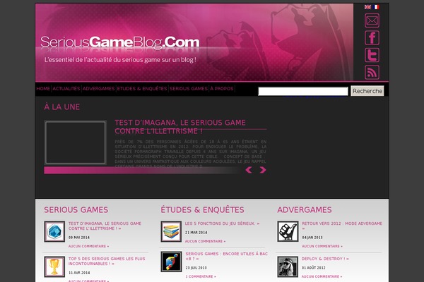 seriousgameblog.com site used Wp-pixels