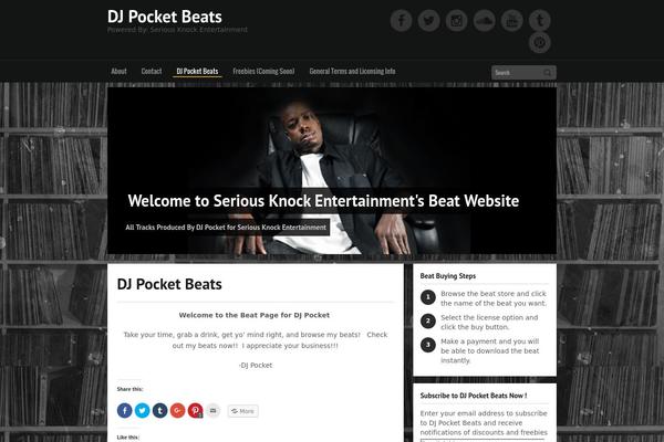 seriousknockent.com site used Musicmaker