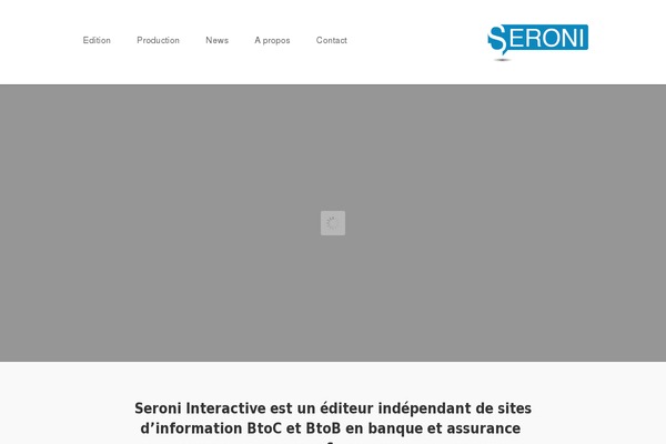seroni.fr site used Centy