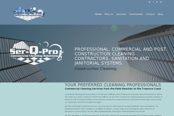 Enfold theme site design template sample