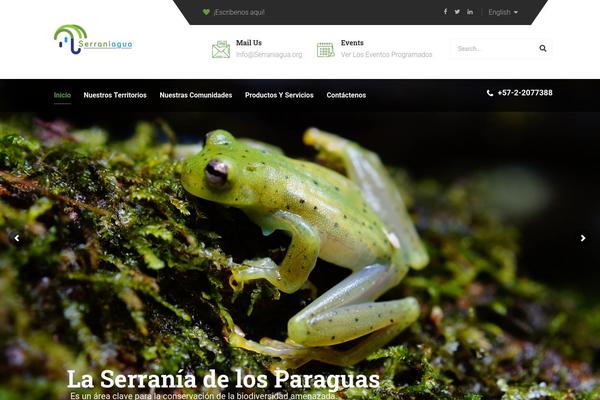 serraniagua.org site used Karangal