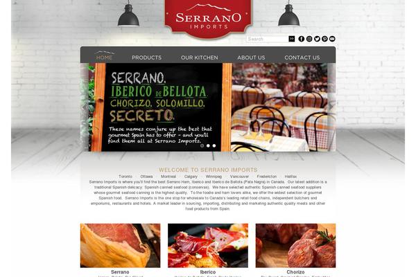 serranoimports.com site used Serrano