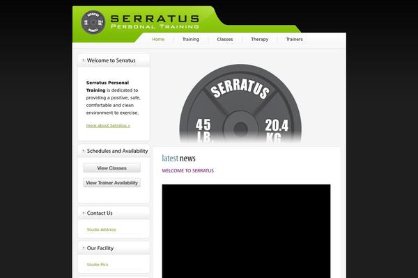 serratus.ca site used Serratus_theme