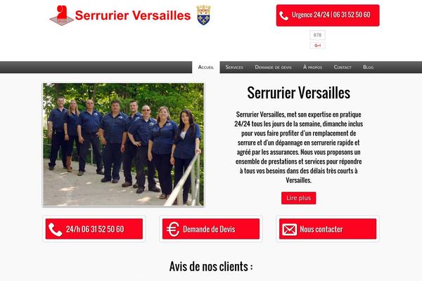 serruriers-versailles.fr site used Blogera
