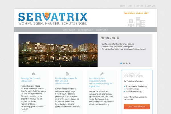 servatrix.com site used Waechterin
