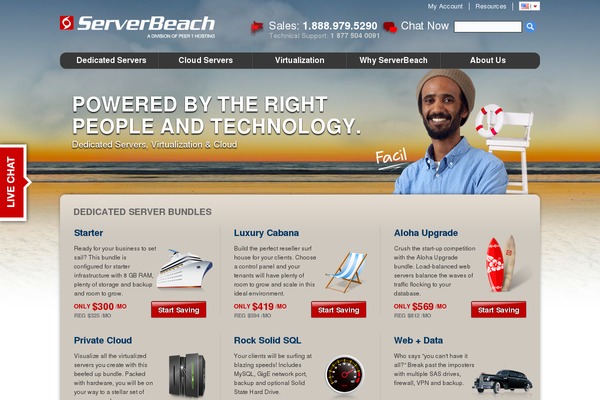 serverbeach.com site used Cp1