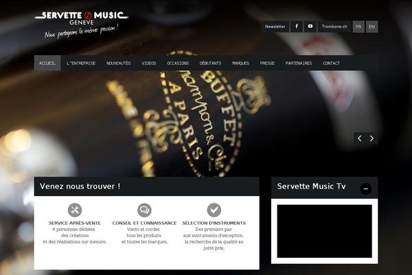 servette-music.ch site used Servette-music