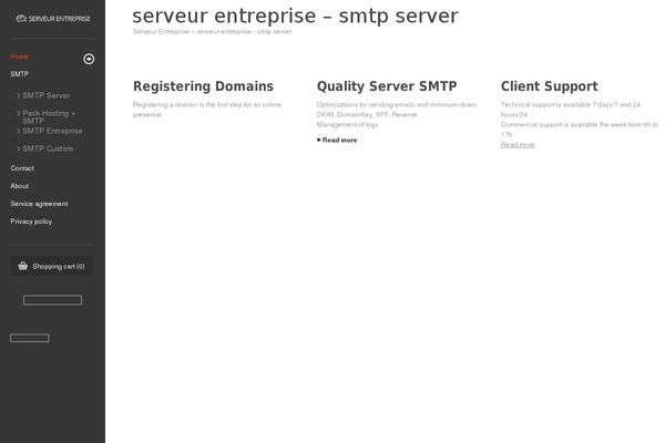 serveur-entreprise.net site used Simple-hosting