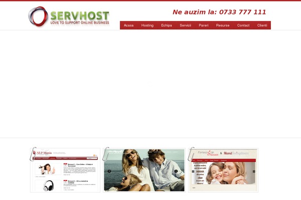 servhost.ro site used Servhost