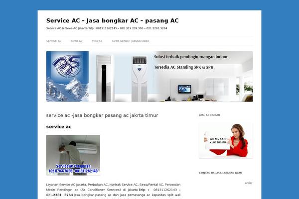 Twenty Twelve theme site design template sample