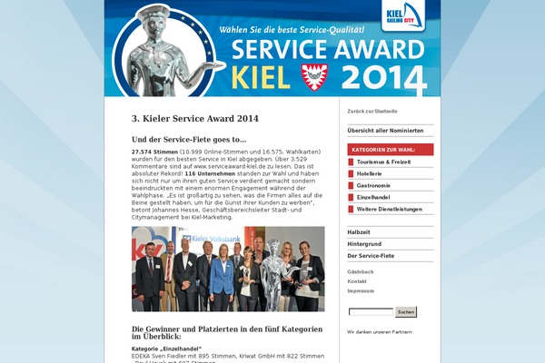 serviceaward-kiel.de site used Wirkieler