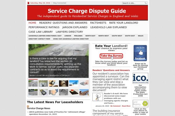 servicechargedisputeguide.info site used Advanced Newspaper