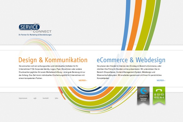 Sc theme site design template sample