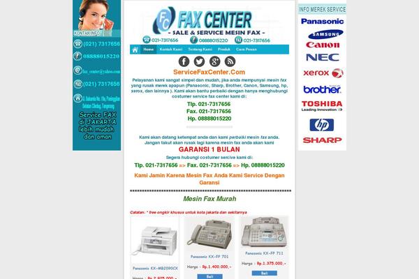 servicefaxcenter.com site used Virtarich