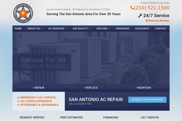 servicefirstactx.com site used Service-first